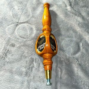Vintage Miller Genuine Draft wooden beer tap